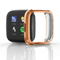 1 Pack Watch Case Compatible with Fitbit Versa 2 / Versa Lite / Versa All Around Protective Shockproof Silicone Watch Cover miniinthebox