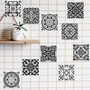 1 Packed 10 Pieces Removable Wall Sticker for Kitchem/Bathroom