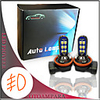 1 Pair Car LED Foglight H11 H9 12W Pink Color 3rd Generation Light Source Double Sides Lightness Universal Car Models LED Fog Bulb H8
