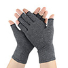1 Pair Compression Arthritis Gloves Fingerless Hand Gloves for Rheumatoid Osteoarthritis Joint Pain and Carpel Tunnel Relief for Men Women