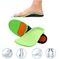 1 Pair Orthopedic Shoes Sole Insoles for Shoes Arch Foot Pad X/O Type Leg Correction Flat Foot Arch Support Sports Shoes Inserts