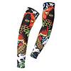 1 Pair XINTOWN Cycling Sleeves Sun Sleeves Compression Sleeves Lightweight Sunscreen UPF 50 Bike Red Elastane Winter for Men Women Adults