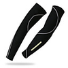 1 Pair XINTOWN Cycling Sleeves Sun Sleeves Compression Sleeves UPF 50 Lightweight Sunscreen Bike Black Elastane Winter for Men