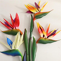 1 pc Bird Of Paradise Imitation Flower Home Decoration Piece Imitation Bird Of Paradise Imitation Flower 80cm miniinthebox