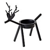 1 PC Christmas Elk Shape Iron Candlestick for Christmas Decoration