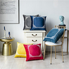1 Pc Decorative Solid Colored Simple Casual Embroidery Throw Pillow Cover Pillowcase Cushion Cover for Bed Couch Sofa 1818 Inches 4545cm