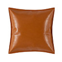 1 pc Faux Leather Pillow Cover Solid Colored Square Modern Classic Light Luxury