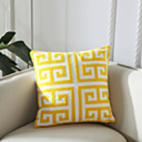 1 PC Geometry Embroidery Home Office Pillow Case Cover Living Room Bedroom Sofa Cushion Cover