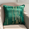 1 PC Luxury Solid color Pillow Case Cover Modern Luxurious Style Pillow Case Cover Living Room Bedroom Sofa Cushion Cover