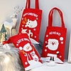 1 Pc Santa Stocking Candy Bags Christmas Tree Ornamets Pendants Gift Bag For Children Fireplace Hanging Decor Party Supply