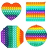 1 pcs Big Size Push Pop Bubble Fidget Toys Adult Stress Relief Toy Soft Squishy Anti-Stress Gift miniinthebox