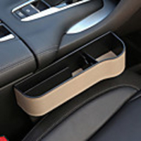 1 PCs Carbon Fiber Grain Car Seat Slot Storage Box Plastic Car Storage Box Car Slot Storage Box