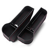 1 PCs Carbon Fiber Grain Car Seat Slot Storage Box Plastic Car Storage Box Car Slot Storage Box