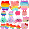 1 pcs Christmas Fidget Toys Push Bubbles Toy Rainbow Unicorn Coin Purse Wallet Ladies Bag Silica Simple Dimple Crossbody Bag For Girls miniinthebox