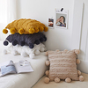 1 pcs Cotton Polyester Pillow Cover Color Block Modern Square Zipper Traditional Classic miniinthebox