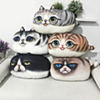 1 pcs Cotton Velvet Novelty Pillow,  Animal Casual