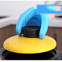 1 pcs Easy to Use Thicken Clips Kitchen Tools Accessories Full Body Silicone kitchendining Blue Fuchsia Red Light Green miniinthebox