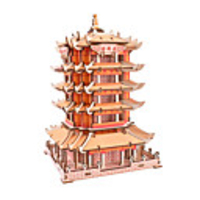 1 pcs Fighter Aircraft 3D Puzzle Wooden Puzzle Wooden Model Metal Kid