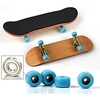 1 pcs Finger skateboards Mini fingerboards Wooden fingerboards Finger Toys Wooden Metal with Replacement Wheels and Tools Skate Kid