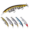 1 pcs Fishing Lures Hard Bait Minnow lifelike 3D Eyes Floating Bass Trout Pike Freshwater and Saltwater / ABS miniinthebox