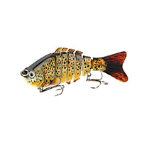 1 pcs Fishing Lures Multi Jointed Swimbaits 7 Segment Sinking Bass Trout Pike Bait Casting Lure Fishing General Fishing miniinthebox