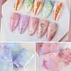 1 pcs Foil Sticker Creative / Galaxy nail art Manicure Pedicure Universal / Multi Function / Creative Trendy / Romantic Party / Evening / Daily / Festival