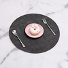 1 pcs insulation Table Mat Pure Color PVC Home kitchendining Blue Black Gray miniinthebox