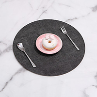 1 pcs insulation Table Mat Pure Color PVC Home kitchendining Blue Black Gray miniinthebox