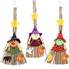 1 Pcs of Halloween Decorations Sunny Dolls Broom Atmosphere Decoration