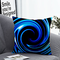 1 pcs Polyester Pillow Cover Pillow Cover Insert Simple Classic Square Zipper Polyester Traditional Classic miniinthebox