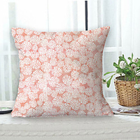 1 pcs Polyester Pillow Cover,  Print Simple Casual Square Traditional Classic miniinthebox
