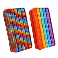 1 pcs Pop Pencil Case,  Pop Fidget Pencil Case,  Pencil Case for Boys,  Pop Pencil Bag,  Bubble Stationery Storage Bag Decompression Game - Office Stationery Organizer,  School Season Gifts,  Christmas Gifts miniinthebox