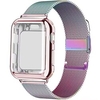 1 pcs Smart Watch Band for Apple iWatch 38mm 40mm 41mm 42mm 44mm 45mm Milanese Loop SmartWatch Band with Case Stainless Steel Business Solid Series 7 / SE / 6/5/4/3/2/1 Replacement Wrist Strap miniinthebox
