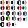 1 pcs Smart Watch Band for Apple iWatch Apple Watch Series 7 / SE / 6/5/4/3/2/1 Classic Buckle Silicone Replacement Wrist Strap miniinthebox