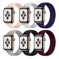 1 pcs Smart Watch Band for Apple iWatch Series 7 / SE / 6/5/4/3/2/1 Apple Watch Series7/6/5/4/3/2/1 / SE 38/40/41mm Apple Watch Series7/6/5/4/3/2/1 / SE 42/44/45mm Silicone Smartwatch Strap Soft miniinthebox