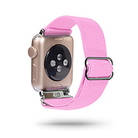 1 pcs Smart Watch Band for Apple iWatch Series 7 / SE / 6/5/4/3/2/1 Weave Bracelet Nylon Adjustable Length Stretchy Braided Color Combo Replacement Wrist Strap 38/40/41mm 42/44/45mm miniinthebox