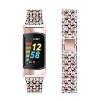 1 pcs Smart Watch Band for Fitbit Fitbit Charge 5 Business Band Zinc alloy Replacement Wrist Strap miniinthebox