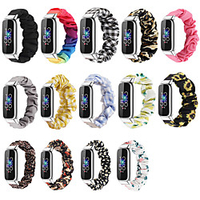 1 pcs Smart Watch Band for Fitbit Fitbit Luxe Elastic band Fabric Soft Elastic Printed Replacement Wrist Strap miniinthebox