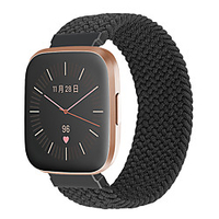 1 pcs Smart Watch Band for Fitbit Fitbit Versa 3 Weave Bracelet Nylon Elastic Braided Single Loop Pure Color Replacement Wrist Strap miniinthebox