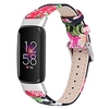 1 pcs Smart Watch Band for Fitbit Luxe Genuine Leather Smartwatch Strap Classic Clasp Leather Loop Business Band Replacement Wristband miniinthebox