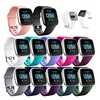1 pcs Smart Watch Band for Fitbit Versa 2 / Versa / Versa Lite Silicone Smartwatch Strap Soft Breathable Sport Band Replacement Wristband miniinthebox