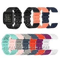 1 pcs Smart Watch Band for Fitbit Versa 2 / Versa / Versa Lite Silicone Smartwatch Strap Soft Breathable Sport Band Replacement Wristband miniinthebox