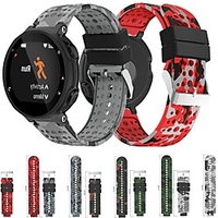 1 pcs Smart Watch Band for Garmin Forerunner 735 Forerunner 630 Forerunner 620 Forerunner 235 Forerunner 230 Sport Band Silicone Multi-colors Replacement Wrist Strap miniinthebox