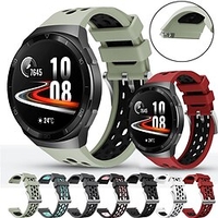 1 pcs Smart Watch Band for Huawei Watch GT 3 2 Pro/GT 2e/GT 46mm/GT2 46mm/GT Active/Replacement Straps 22mm Sport Band Classic Buckle Silicone Soft Breathable Replacement Wrist Strap miniinthebox