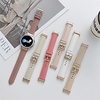 1 pcs Smart Watch Band for Samsung Galaxy Galaxy Watch 4 40mm Galaxy Watch 4 44mm Galaxy Watch 4 Classic 42mm Galaxy Watch 4 Classic 46mm Business Band Genuine Leather Business Solid Color miniinthebox