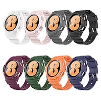 1 pcs Smart Watch Band for Samsung Galaxy Galaxy Watch 4 40mm Galaxy Watch 4 44mm Galaxy Watch 4 Classic 42mm Galaxy Watch 4 Classic 46mm Business Band PU Leather Replacement Wrist Strap miniinthebox