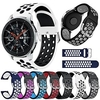 1 pcs Smart Watch Band for Samsung Galaxy Gear S3 Classic Watch 3 45mm,  Watch 46mm Gear S3 Frontier,  Gear S3 Classic 22mm Soft Silicone Smartwatch Strap Adjustable Breathable Shockproof Sport Band miniinthebox