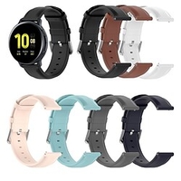 1 pcs Smart Watch Band for Samsung Galaxy Gear S3 Frontier Gear S3 Classic Watch 46mm Watch 3 41mm Watch 3 45mm 20mm 22mm PU Leather Smartwatch Strap Adjustable Elastic Classic Clasp Leather Loop miniinthebox