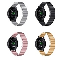 1 pcs Smart Watch Band for Samsung Galaxy Gear S3 Frontier Gear S3 Classic Watch 46mm Watch 3 41mm Watch 3 45mm 20mm 22mm Stainless Steel Smartwatch Strap Luxury Adjustable Magnetic Clasp Metal Band miniinthebox