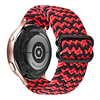 1 pcs Smart Watch Band for Samsung Galaxy Huawei Garmin Gear S2 Classic Vivoactive 3 TicWatch Pro Garmin Forerunner245 Garmin vivoactive4S Weave Bracelet Nylon Elastic Braided Color Combo Replacement miniinthebox